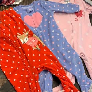 Footie pajama lot!
